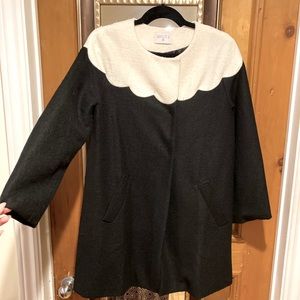 60’s Scalloped collar Coat